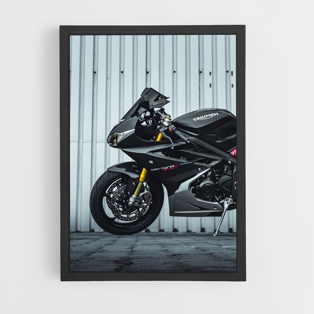 Poster Daytona éclatant – affiche Triumph (vue 2)
